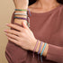 Silber x Spectrum | Freundschafts-DOT-Armband